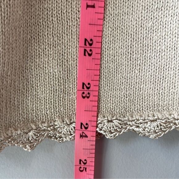 Vintage Cottage Core Knit Pearl Colleens Collectables Embroidered Sweater - Picture 7 of 7